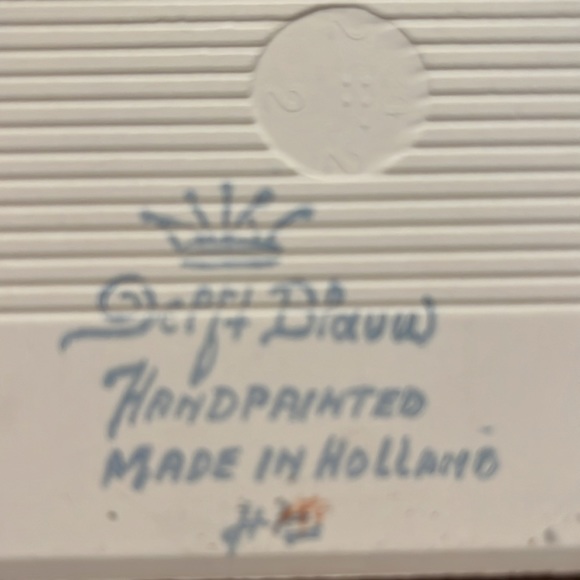 Delft Friendship is like wine tile - Picture 4 of 4